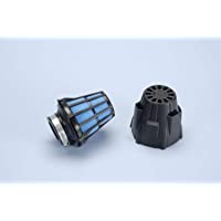 POLINI FILTRE A Air Blue Air Box PHBG Noir Fixation Droite DIAM 32 (203.0080)